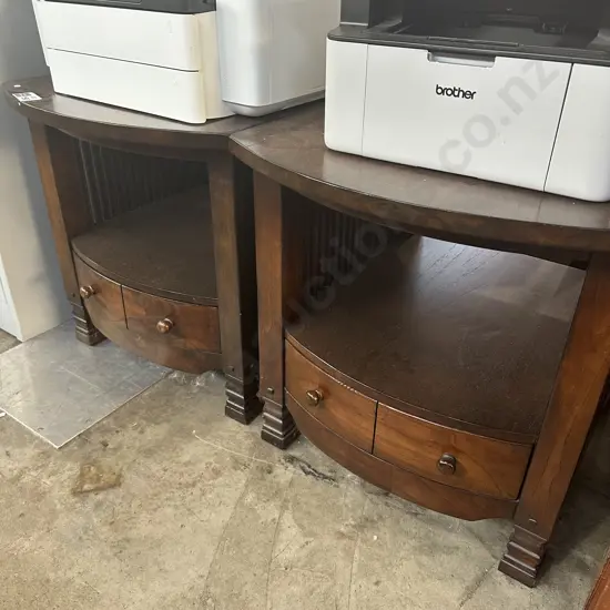 Pr of Lounge side tables