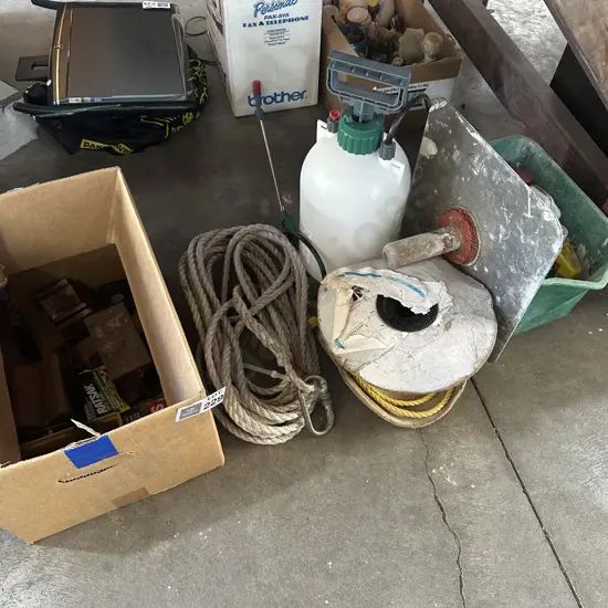 Rope, plasterer, sprayer etc