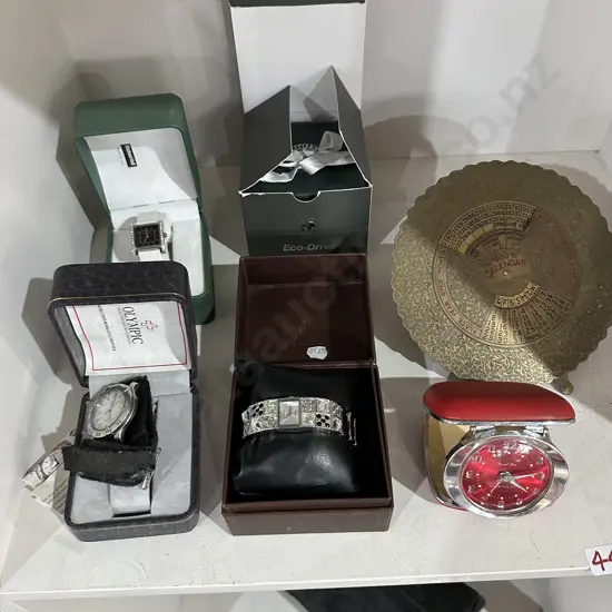 Collection of watches etc