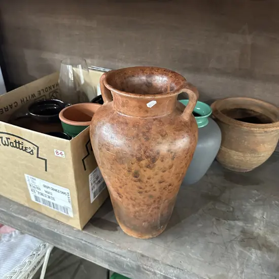 Vases etc