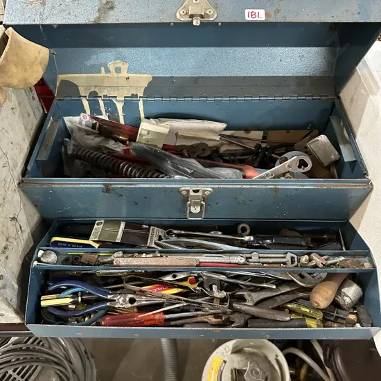 Tool box and contents