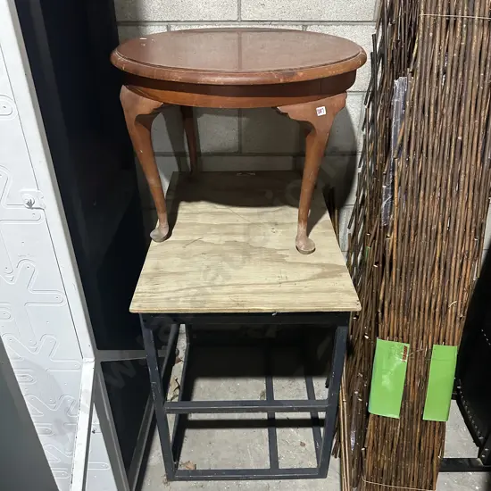 coffee table and stand