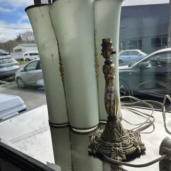 Solid Brass base lamp