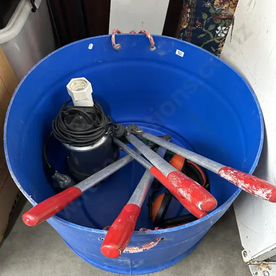 Submersable pump and tools