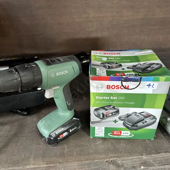 Bosch battery drill