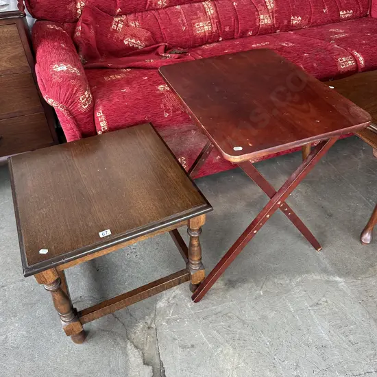 Folding and side tables