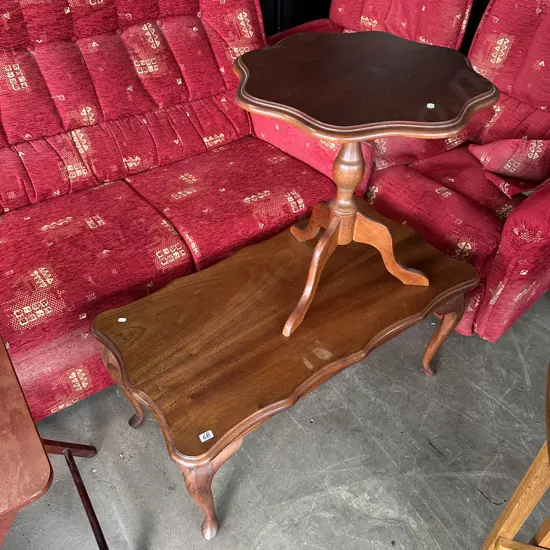 Coffee and wine tables