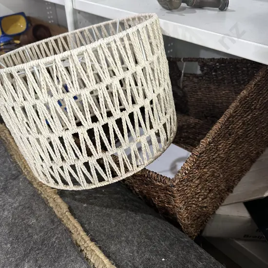 Shade & basket etc
