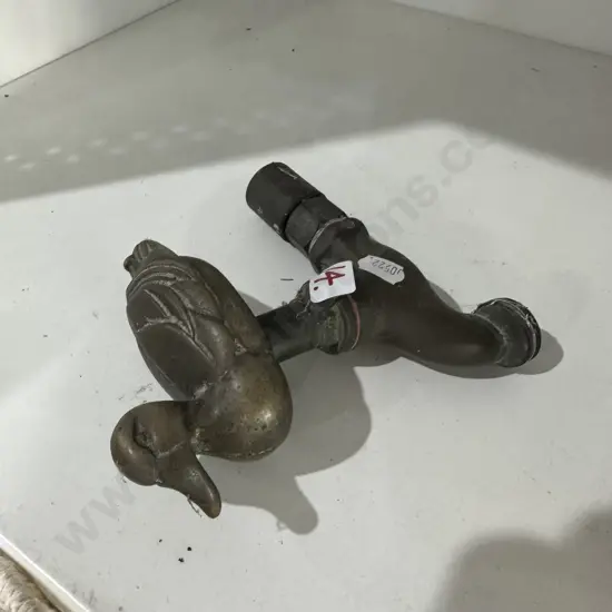 Brass duck tap