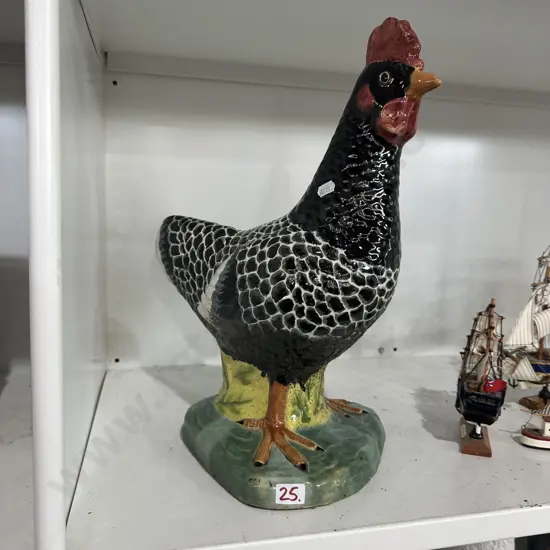 Ceramic garden Hen 40cm