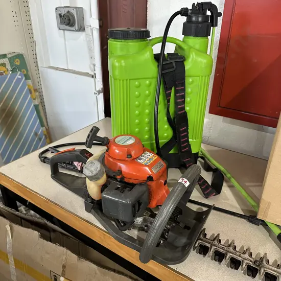 Husky hedge trimmer plus sprayer