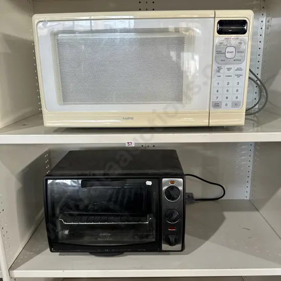 Microwave and cooker
