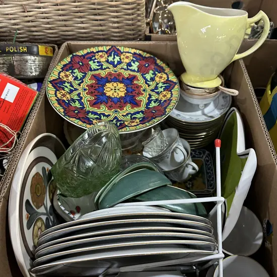 Dinnerware etc