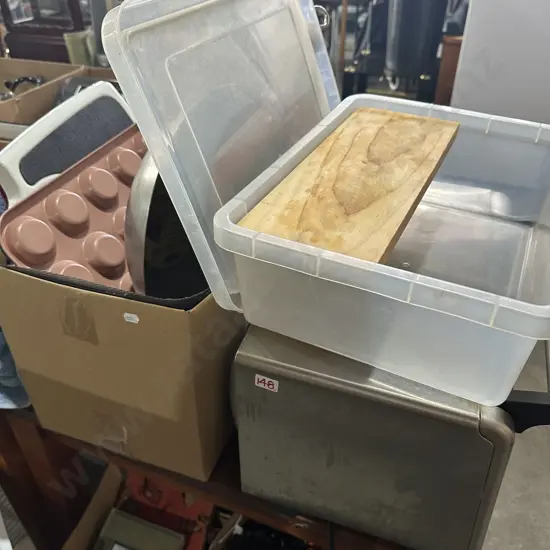 bait box, cooker and kitchenware