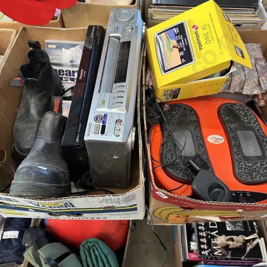 2 box Power legs, Tomtom , John Bull boots etc