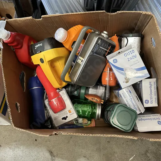 New torches and down lights etc