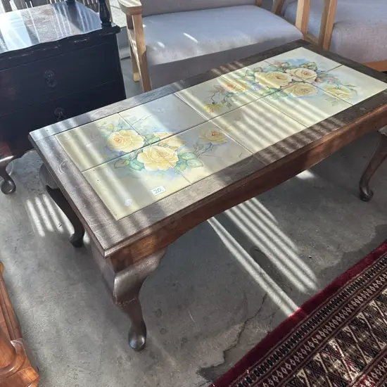 Tiled coffee table