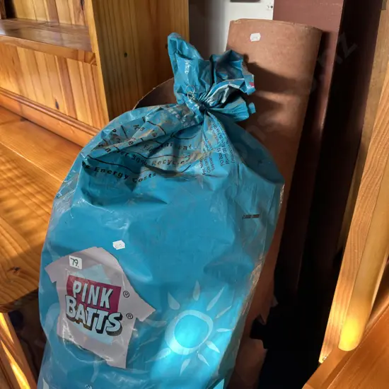 Hot water cylinder wrap and building paper