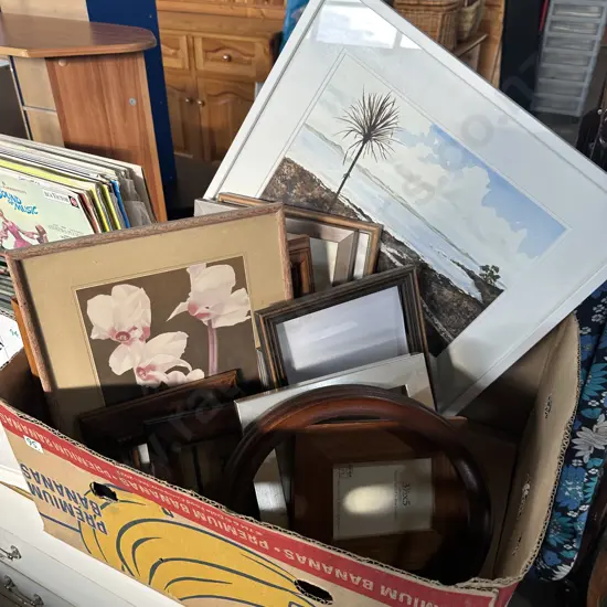 Box of picture frames