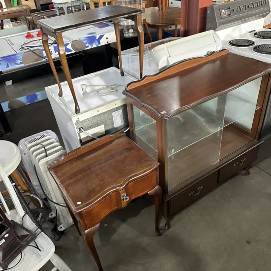 China cabinet,bedside drawer and side table
