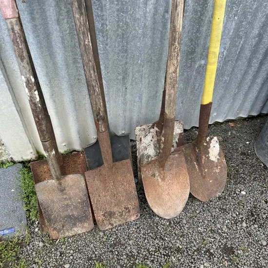 spades and shovels