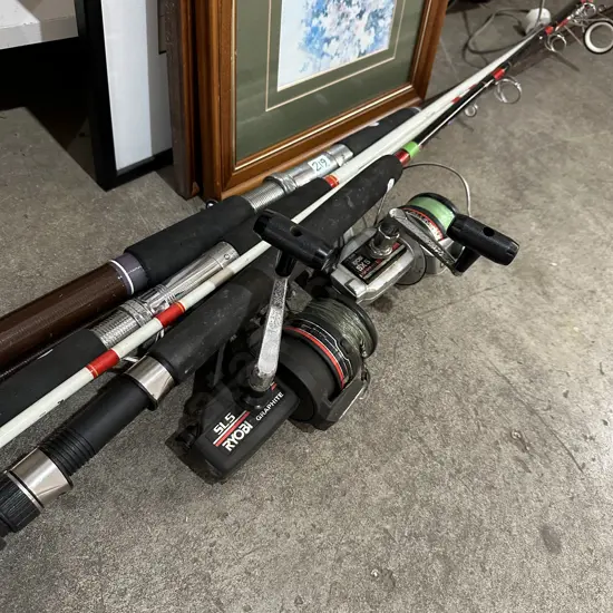 fishing rods