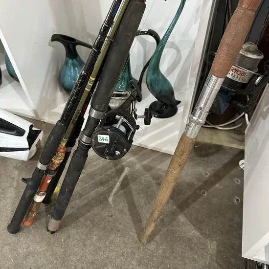 fishing rods