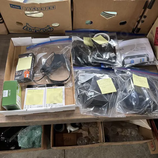 garmin &headphones inc noise cancelling, plus other items