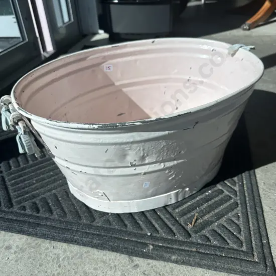 Painted babys bath 520mm