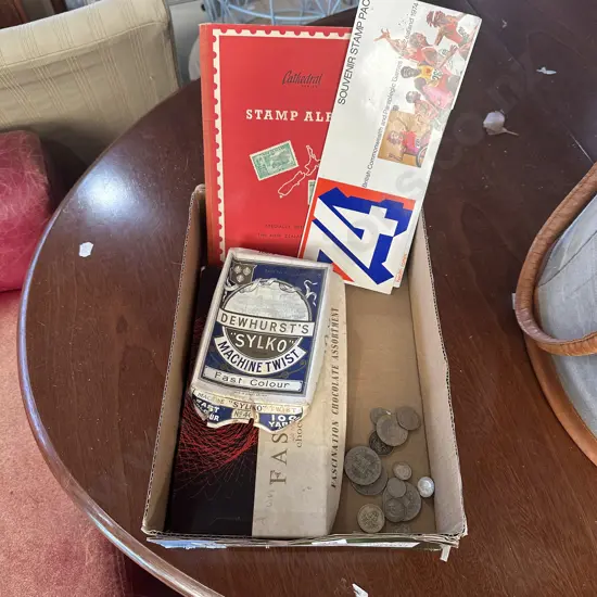 Stamp & coin collection