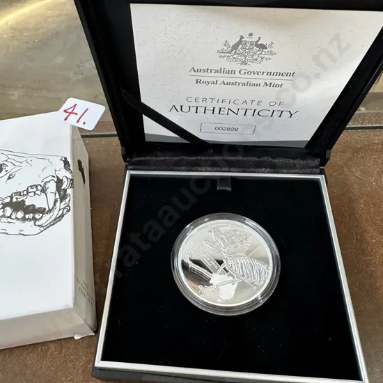 $5 Silver coin by Royal Aust. Mint 2020 boxed No.002828