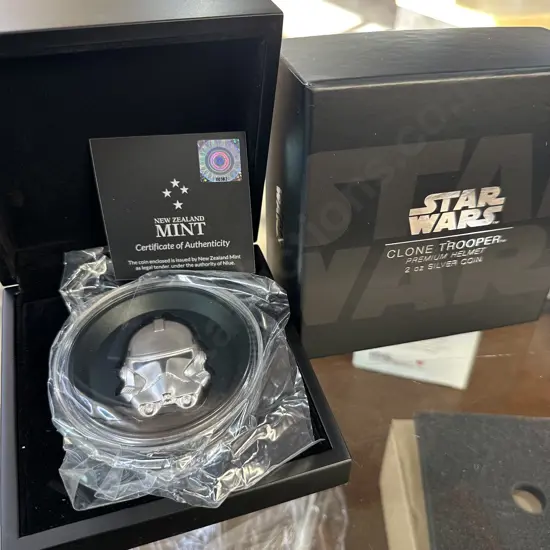 2oz Silver coin "Star Wars" Ltd edition of 5000. NZ Mint