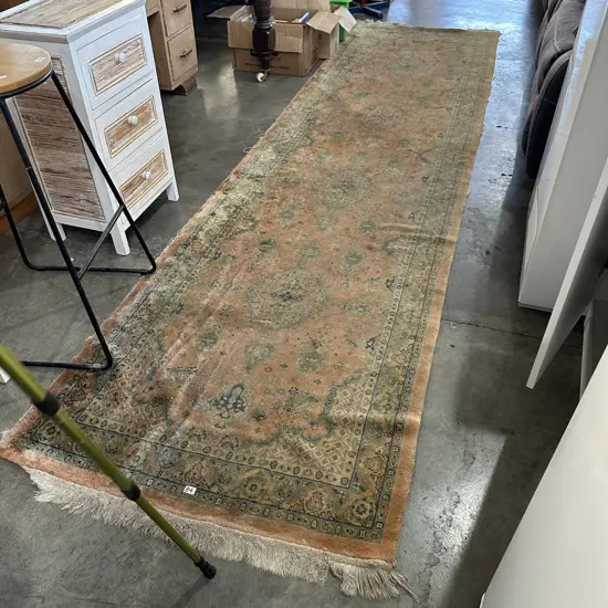 Vintage Hall runner 3500 x 900 (some edge wear)