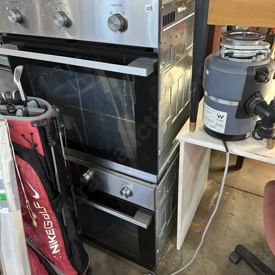 2 x ovens and waste disposal