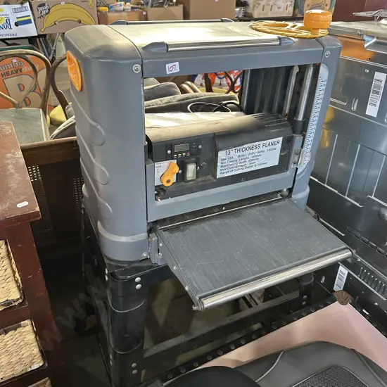 Thickness planer - sold as working