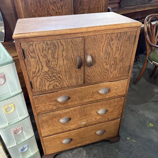 Oak cupboard drawers
