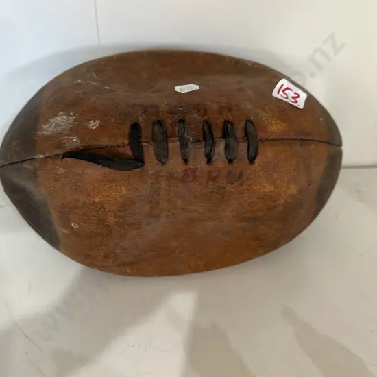 Vintage Leather Rugby ball