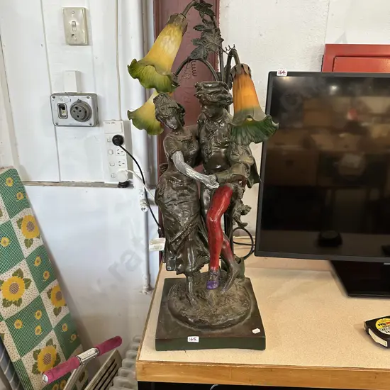 Large heavy decorative lamp (750mm)