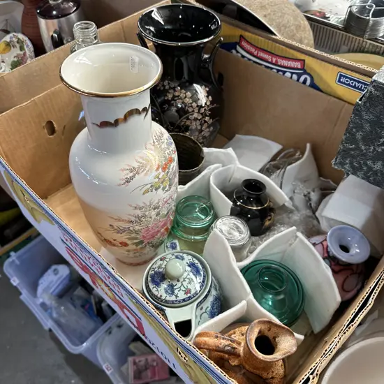 Vases etc