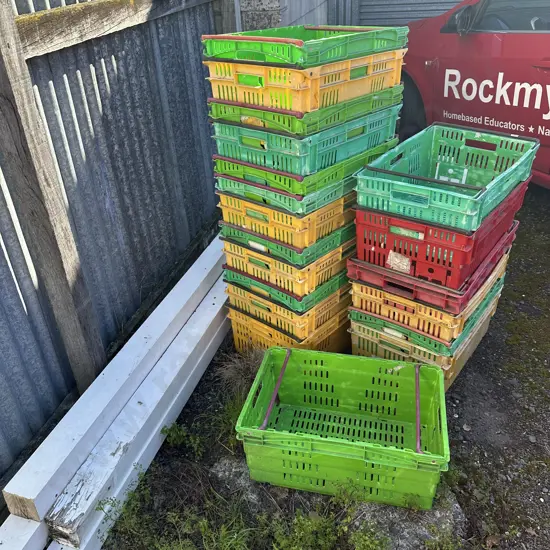 Stack of crates