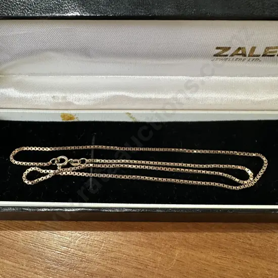 9kt gold hallmarked 440mm chain 5.3g