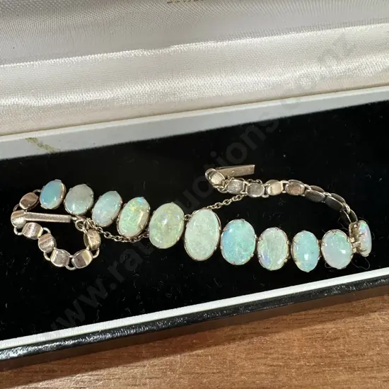 early Opal & gold ? bracelet