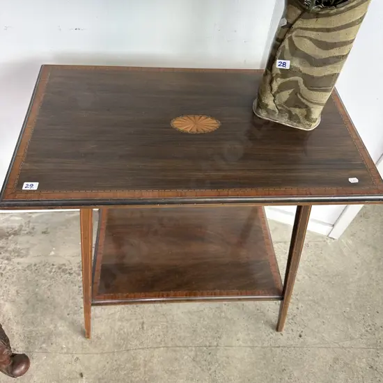 Sheraton revival hall table