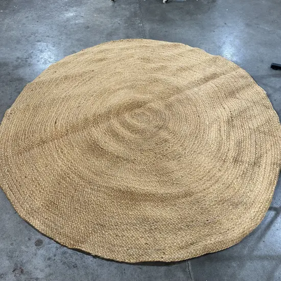 round jute rug