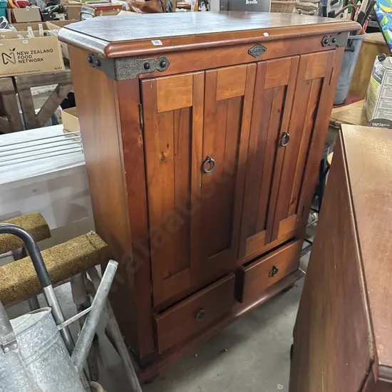 stereo cabinet (or corner storage unit)