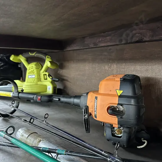 strimmer and blower