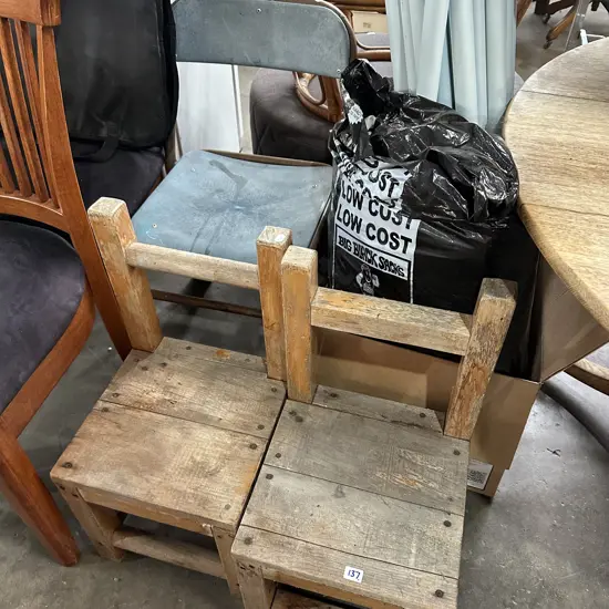 3 kids chairs
