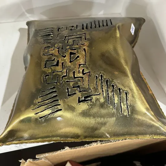 signed Ricks Terstappen metal art