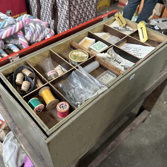 hobby box and contents