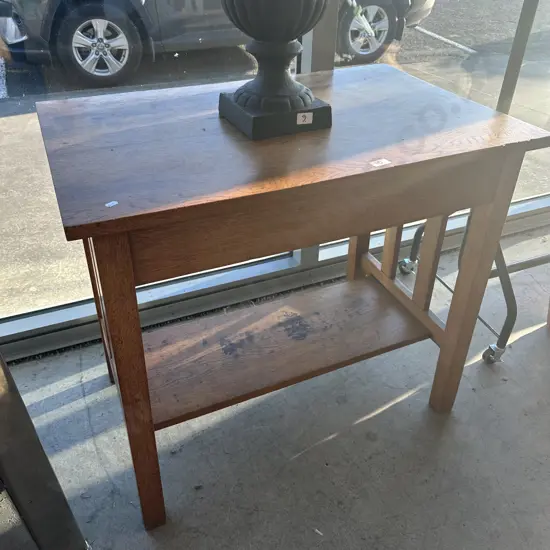 solid Oak hall table